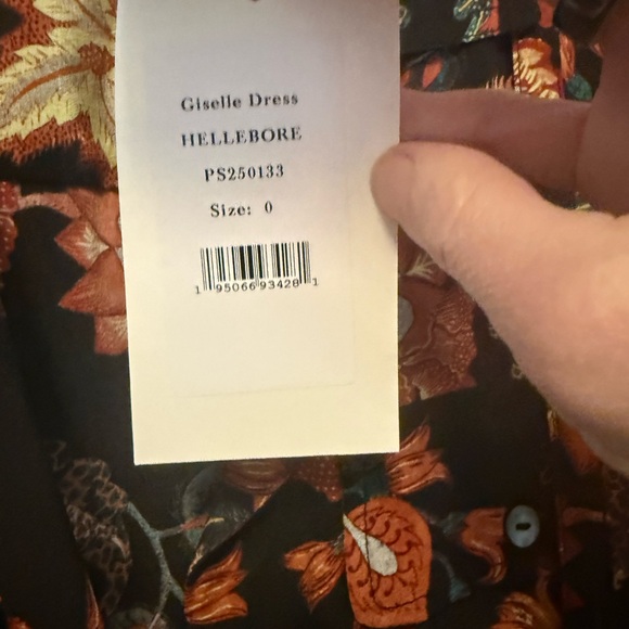 Ulla Johnson Autumn Floral Long Sleeve Dress - Picture 6 of 8